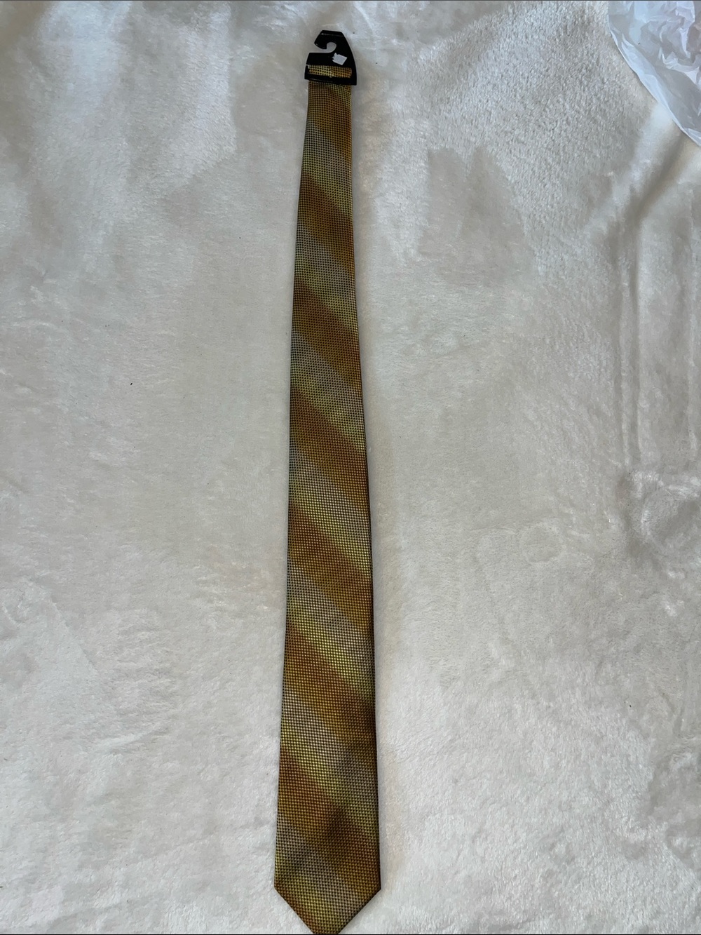 Stacy Adams Gold & Brown Diagonal Stripe Tie nice!